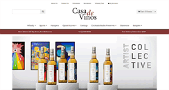 Desktop Screenshot of casadevinos.com.au