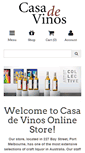 Mobile Screenshot of casadevinos.com.au